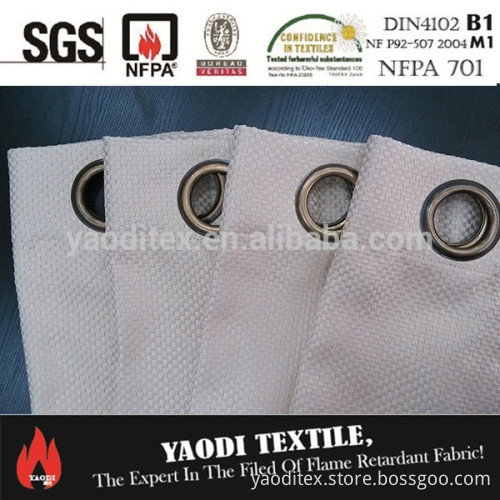 Wholesale polyester inherently flame retardant fabric for curtain